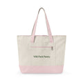 Zippered Canvas Tote
